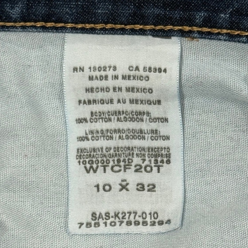 CE Schmidt Women's Workwear Flannel Lined Jeans Size 10x32 WTCF20T W484 - Picture 3 of 8
